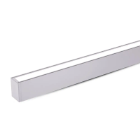 Lampa LED lineara suspendata lumina sus/jos 1200x75x105 60W 4000K argintie, V-TAC