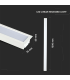 Lampa LED lineara incastrata 1200x70x60 40W 4000K alba, V-TAC