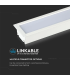 Lampa LED lineara incastrata 1200x70x60 40W 4000K alba, V-TAC