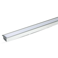Lampa LED lineara incastrata 1200x70x60 40W 4000K argintie, V-TAC