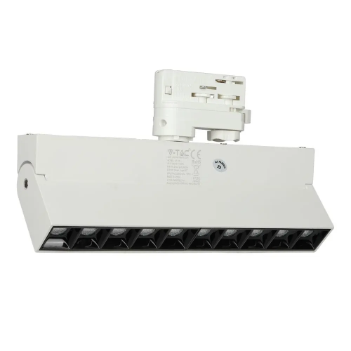 Lampa LED lineara pe sina 35x138 12W 2700K alb, V-TAC