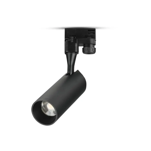Proiector LED pe sina Ø60x165x156 18W 3000K negru, V-TAC