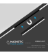 Lampa LED lineara magnetica 970x35x59 30W 3000k neagra, V-TAC