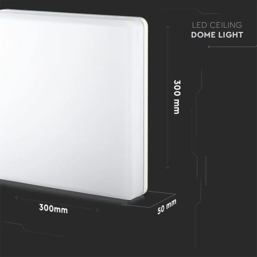 Plafoniera LED 200x200x47.5 15W 3000k, V-TAC