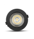 Reflector LED Ø95x45mm 10W 3000k negru, V-TAC