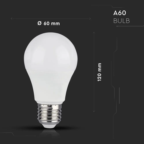 Bec LED smart RGB E27 4.5W alb, V-TAC