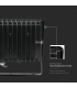 Proiector LED 90x27x86 10W 3000k negru, V-TAC