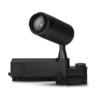 Proiector LED pe sina smart Ø60x141x80 15W negru, V-TAC