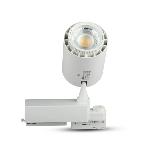Proiector LED pe sina Ø100x196x262 35W alb, V-TAC