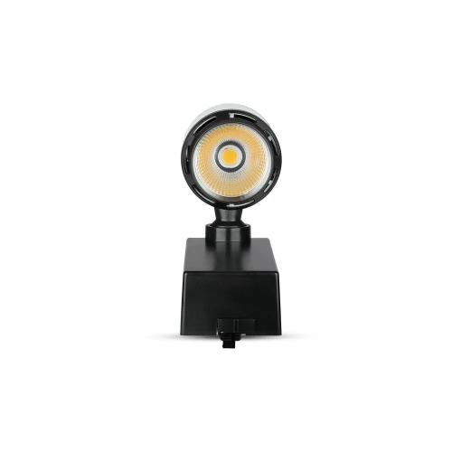 Proiector LED pe sina Ø65x117x163 10W alb-negru, V-TAC