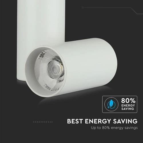 Proiector LED pe sina 180x97x155 15W 6400K alb, V-TAC