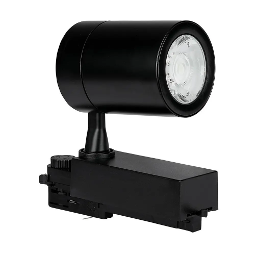 Proiector LED pe sina 92x165x192 35W 3000K negru, V-TAC