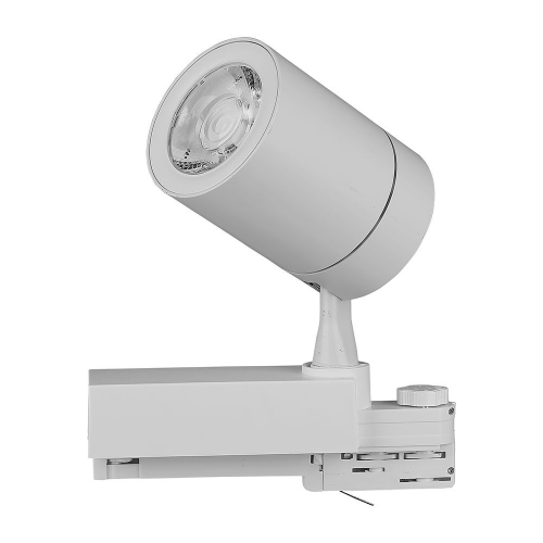 Proiector LED pe sina 92x165x192 35W 4000K negru, V-TAC