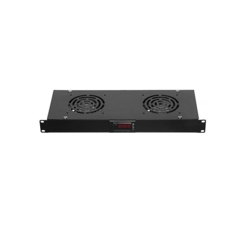 Plafon cu 2 ventilatoare + termostat, Spotvision