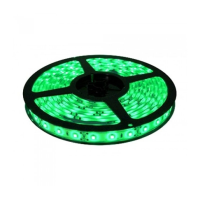 Banda LED verde12V 4.8W/m, Ultralux
