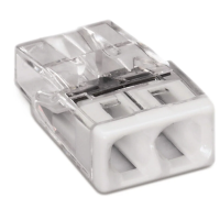 Clema rapida 2 conductoare masive 2.5mm², Wago