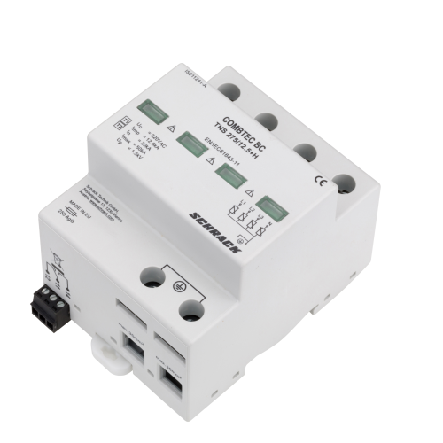 Descarcator COMBTEC BC TNS 275/12,5+contact auxiliar, Schrack