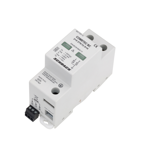 Descarcator COMBTEC BC 275/12.5+contact auxiliar, Schrack