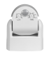 Senzor de miscare orientabil alb IP65, UltraLux