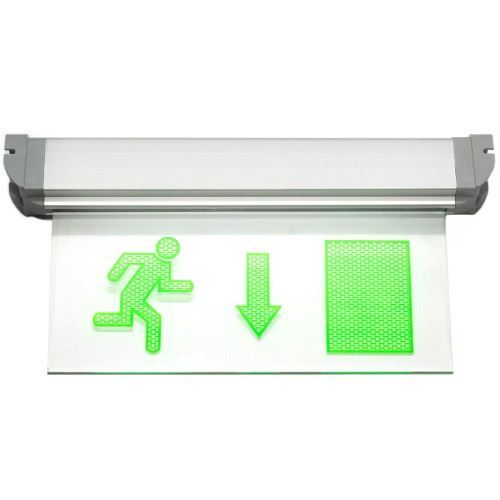 Indicator emergenta LED sageata jos, Atra