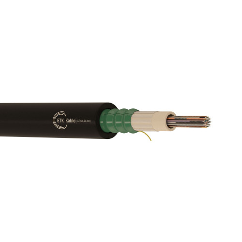 Fibra optica 4 fire armata metalic 1800N SM, ETK