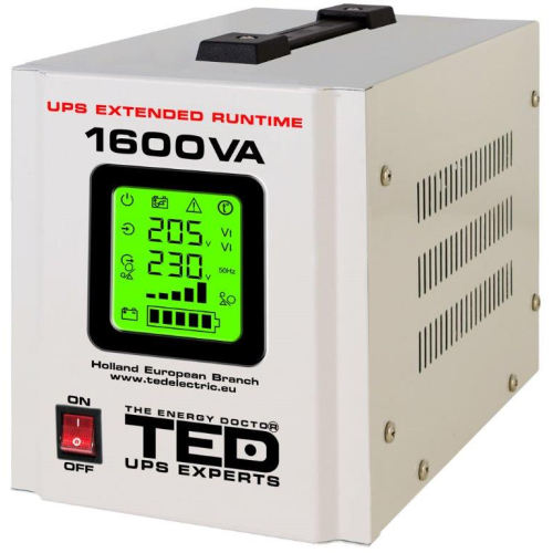 UPS 1600VA 1050W, TED