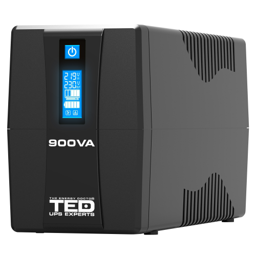 UPS 900VA 500W LCD line, TED