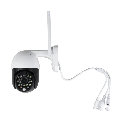 Camera Wi-FI exterior lumina rosie&albastra 3MP, V-TAC