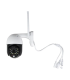 Camera Wi-FI exterior lumina rosie&albastra 3MP, V-TAC
