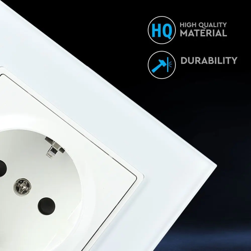 Priza simpla 16A, V-TAC