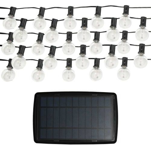 Instalatie luminoasa solara 25 becuri RGB 1.5W, Lohuis