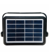 Proiector solar LED cu senzor 5W 6500K, Hepol