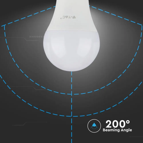 Bec LED 11W E27 A60 6400K, V-TAC