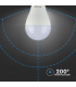 Bec LED Cip Samsung 17W E27 A65 6400K, V-TAC