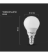 Bec LED Cip Samsung 5.5W E14 P45 6400K, V-TAC