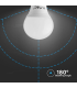 Bec LED Cip Samsung 5.5W E14 P45 6400K, V-TAC