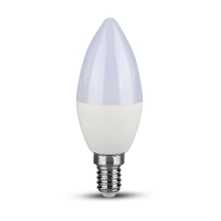Bec LED Cip Samsung 5.5W E14 lumanare 6400K, V-TAC