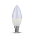Bec LED Cip Samsung 5.5W E14 lumanare 6400K, V-TAC