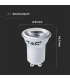 Spot LED Cip Samsung 2W GU10 MR11 3000K, V-TAC