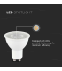 Spot LED Cip Samsung 7.5W GU10 PAR16 3000K, V-TAC