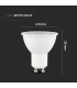 Spot LED Cip Samsung 7.5W GU10 PAR16 3000K, V-TAC