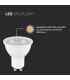 Spot LED Cip Samsung 7.5W GU10 PAR16 3000K 110°, V-TAC