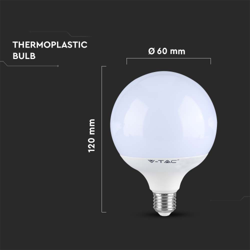 Bec LED Cip Samsung 22W E27 G120 3000K, V-TAC