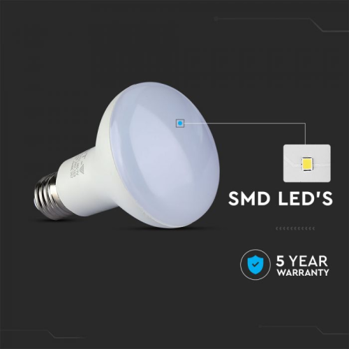 Bec LED Cip Samsung 11W E27 R80 3000K, V-TAC