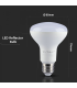 Bec LED Cip Samsung 11W E27 R80 3000K, V-TAC