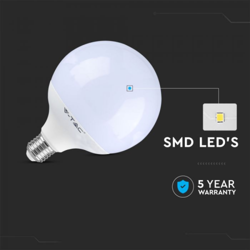 Bec LED Cip Samsung 22W E27 G120 3000K, V-TAC