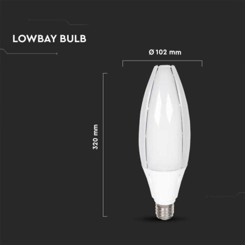 Bec LED Cip Samsung 60W E40 Olive 4000K, V-TAC