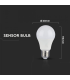 Bec LED senzor microunde 9W E27 A60 3000K, V-TAC