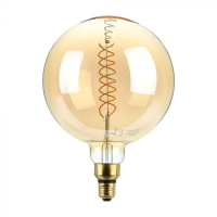 Bec LED dimabil filament 8W E27 G200 1800K, V-TAC