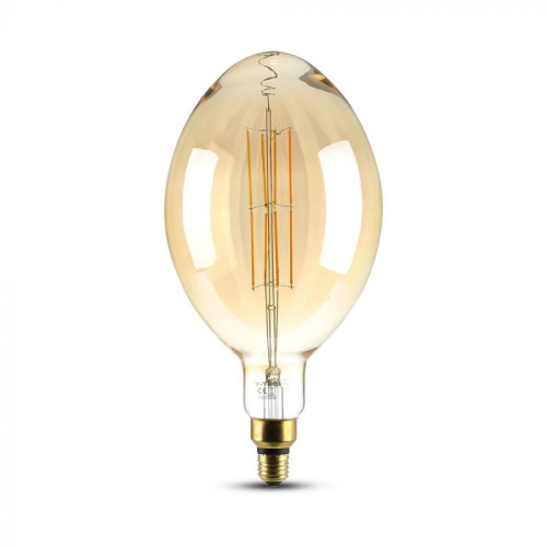 Bec LED dimabil filament 8W E27 BF180 2000K, V-TAC